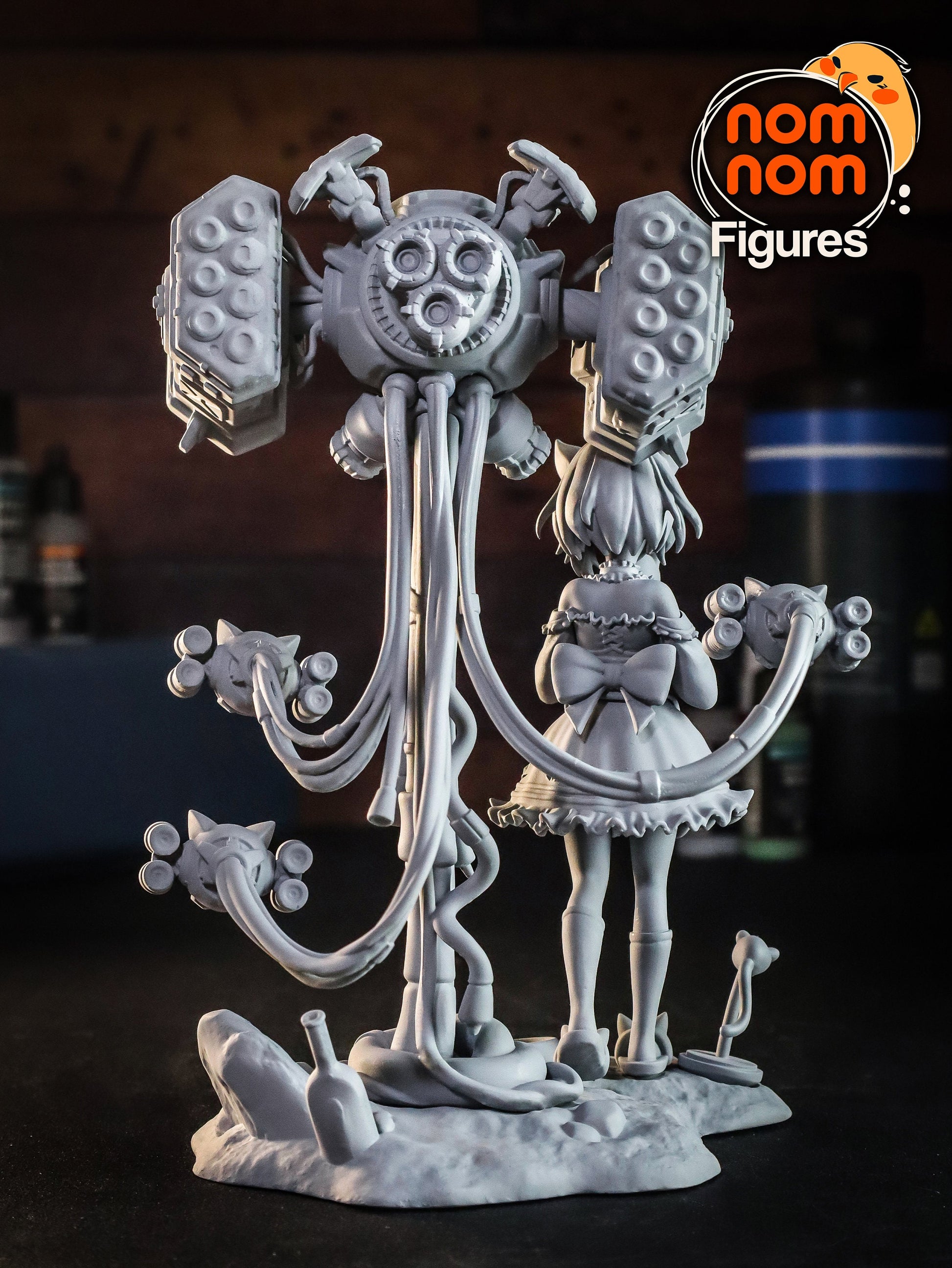 Luna x Tofu | Resin Garage Kit Figure Original Character | Nomnom Figures