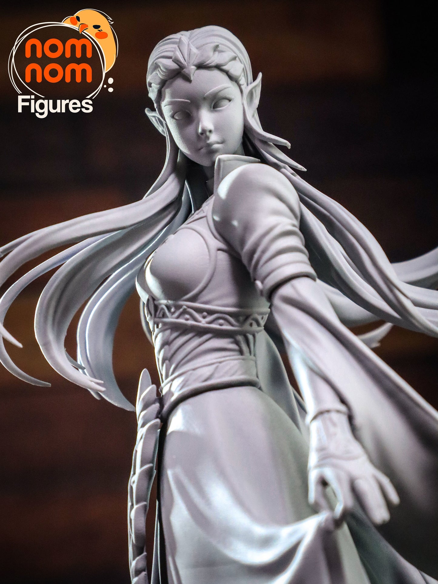 Powerful Princess | Resin Garage Kit Figure Video Game Fan Art | Nomnom Figures