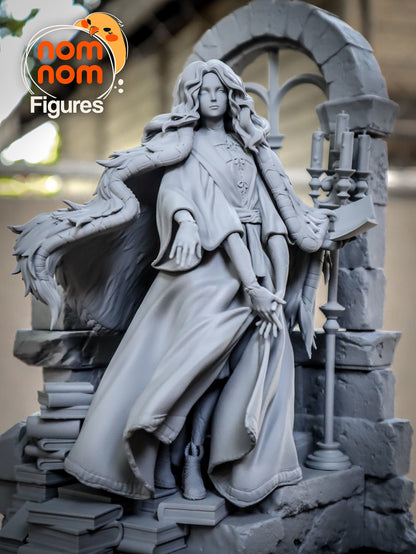 Two-Faced Witch | Resin Garage Kit Figure Video Game Fan Art | Nomnom Figures