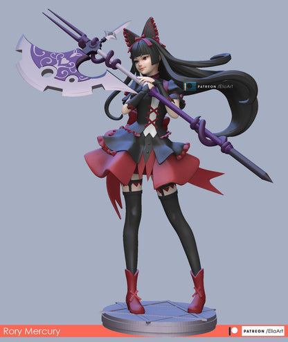 Axe Girl | Resin Garage Kit Figure Anime Fan Art | Nomnom Figures