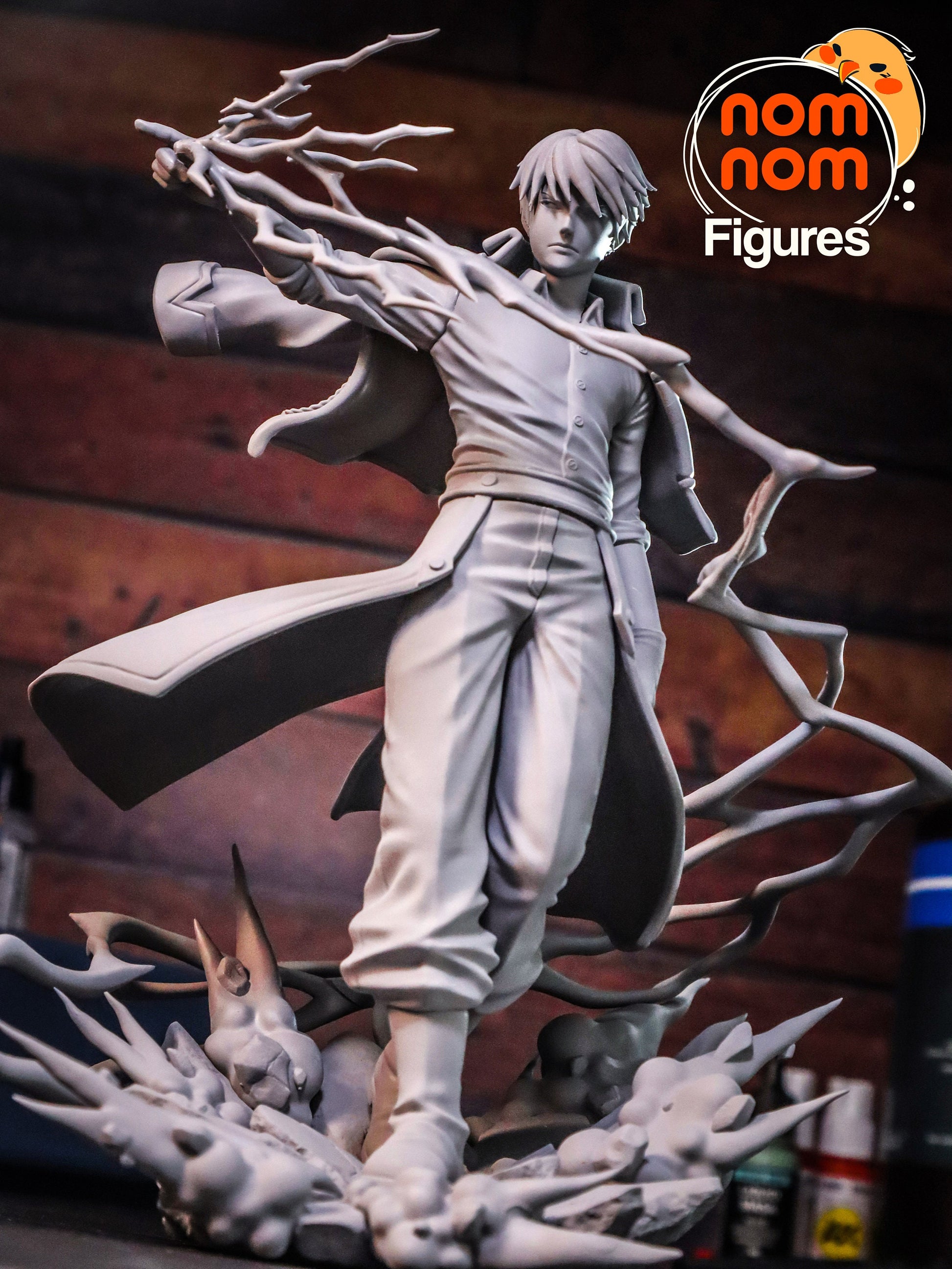 Fiery Colonel | Resin Garage Kit Figure Anime Manga Fan Art | Nomnom Figures