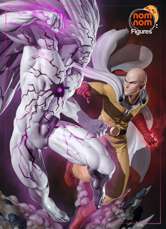One Punch Fight | Resin Garage Kit Figure Anime Manga Fan Art | Nomnom Figures