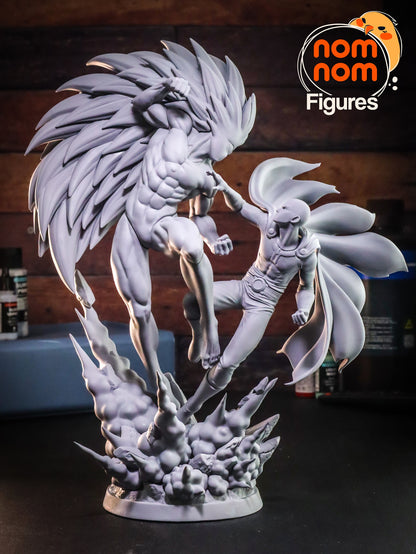 One Punch Fight | Resin Garage Kit Figure Anime Manga Fan Art | Nomnom Figures