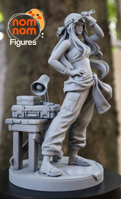 Master Mechanic | Resin Garage Kit Figure Anime Fan Art | Nomnom Figures