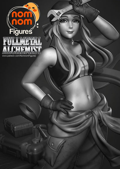 Master Mechanic | Resin Garage Kit Figure Anime Fan Art | Nomnom Figures