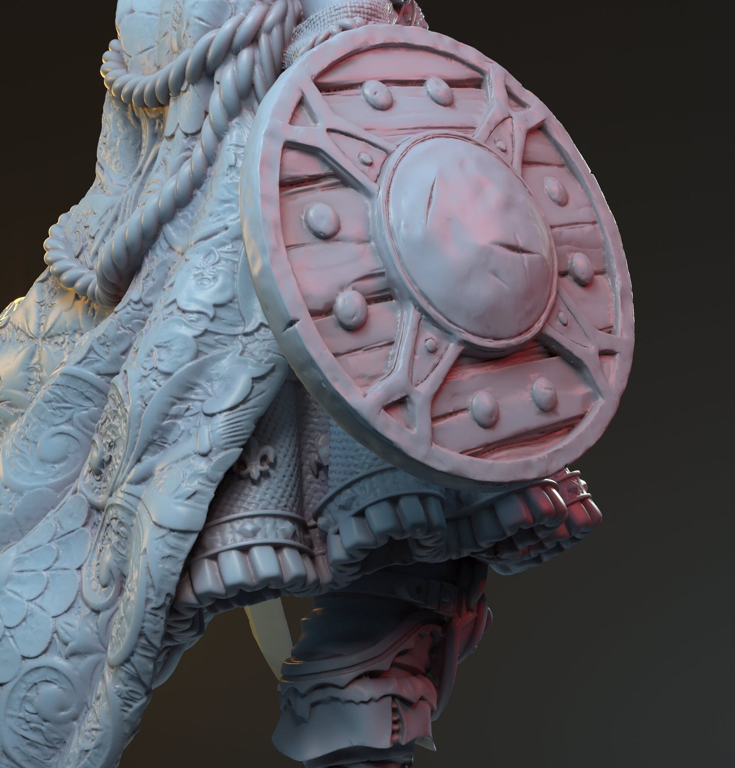 Arturia, Human Knight Queen | D&D TTRPG Miniature | Hardwitch Games