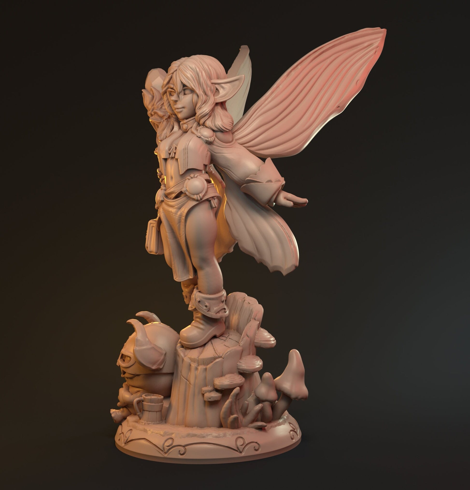 Hala, Mischevious Fairy | D&D TTRPG Miniature | Hardwitch Games