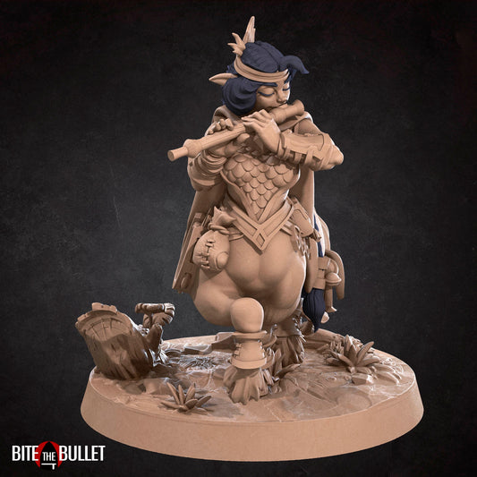 Centaur Bard | TABLETOP SCALE | D&D TTRPG Miniature | Bite the Bullet | Unpainted, Unplated Resin 8k