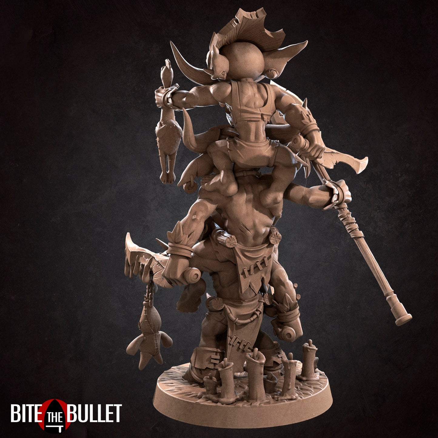Goblin Mojos | TABLETOP SCALE | D&D TTRPG Miniature | Bite the Bullet