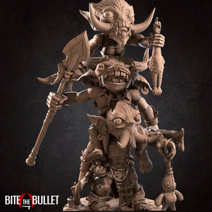 Goblin Mojos | TABLETOP SCALE | D&D TTRPG Miniature | Bite the Bullet