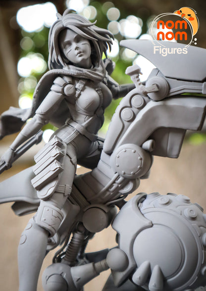 Battle Angel | Resin Garage Kit Figure Anime Manga Fan Art | Nomnom Figures