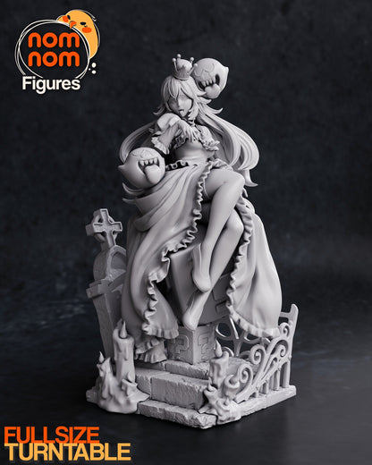 Super Spooky Cutie | Resin Garage Kit Figure Video Game Fan Art | Nomnom Figures