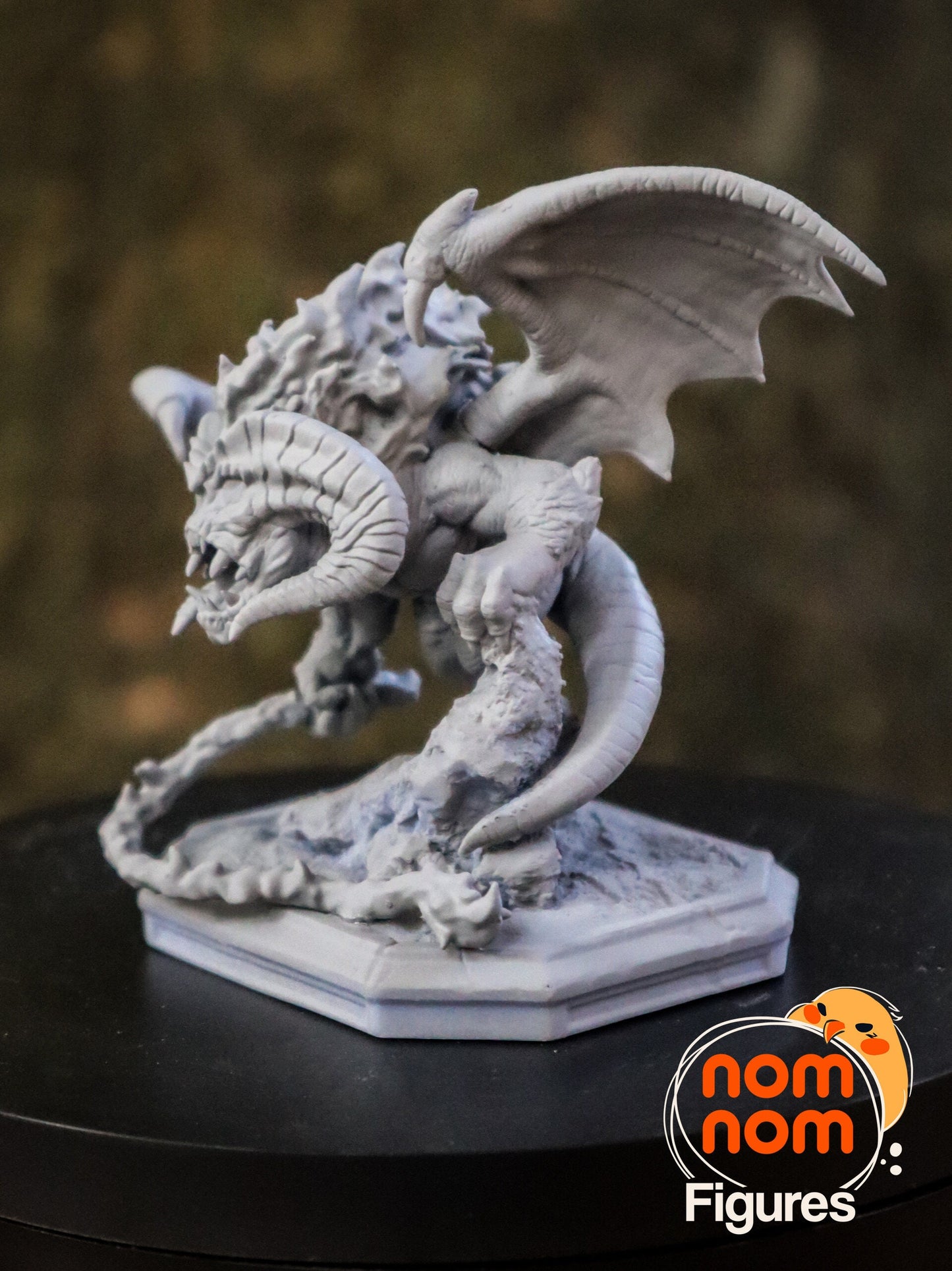 Chibi Balrog | Resin Garage Kit Figure Movie Book Fan Art | Nomnom Figures