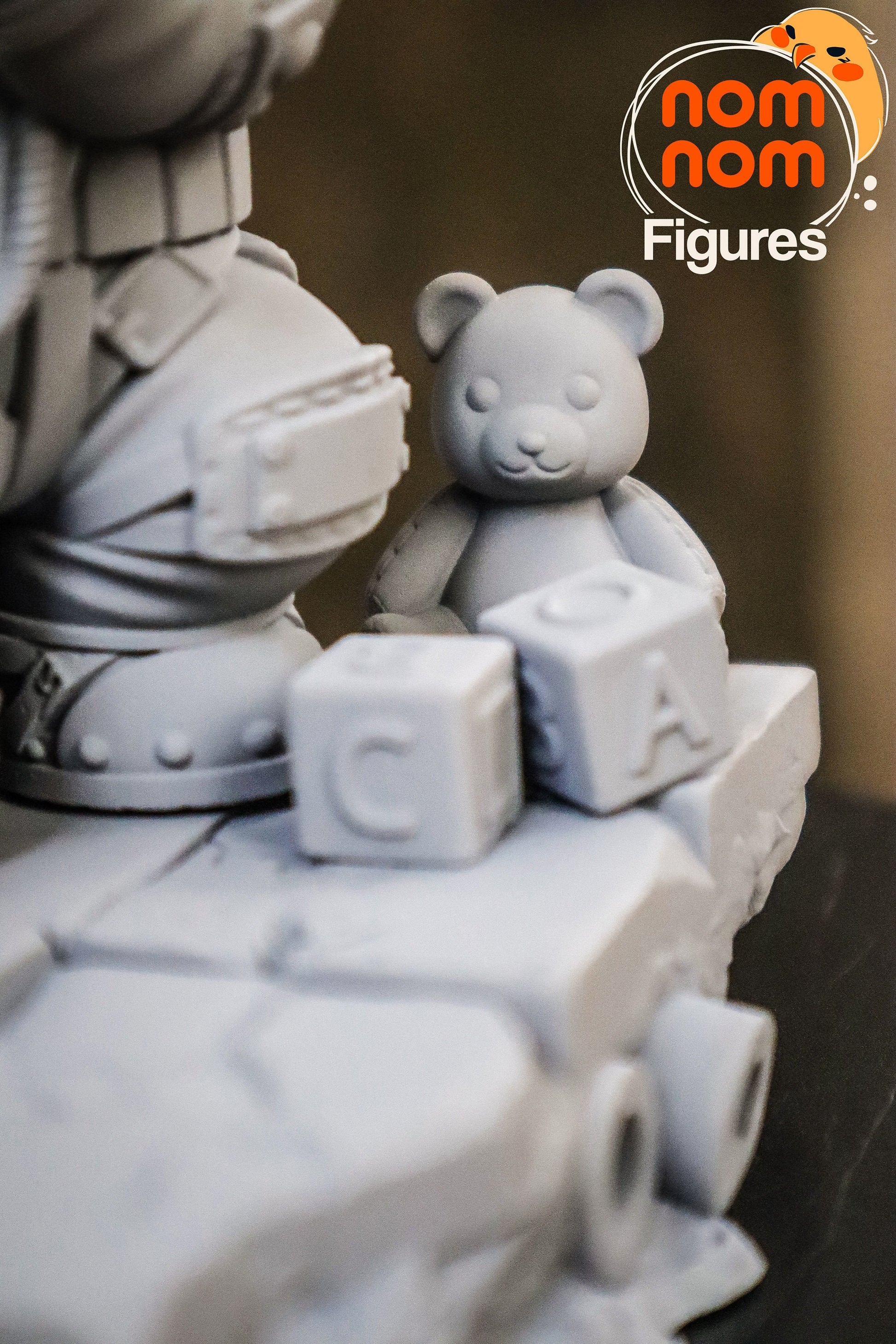 Chibi Rapture Family | Resin Garage Kit Figure Video Game Fan Art | Nomnom Figures