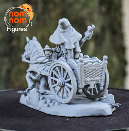 Chibi Gray Wizard | Resin Garage Kit Figure Movie Book Fan Art | Nomnom Figures
