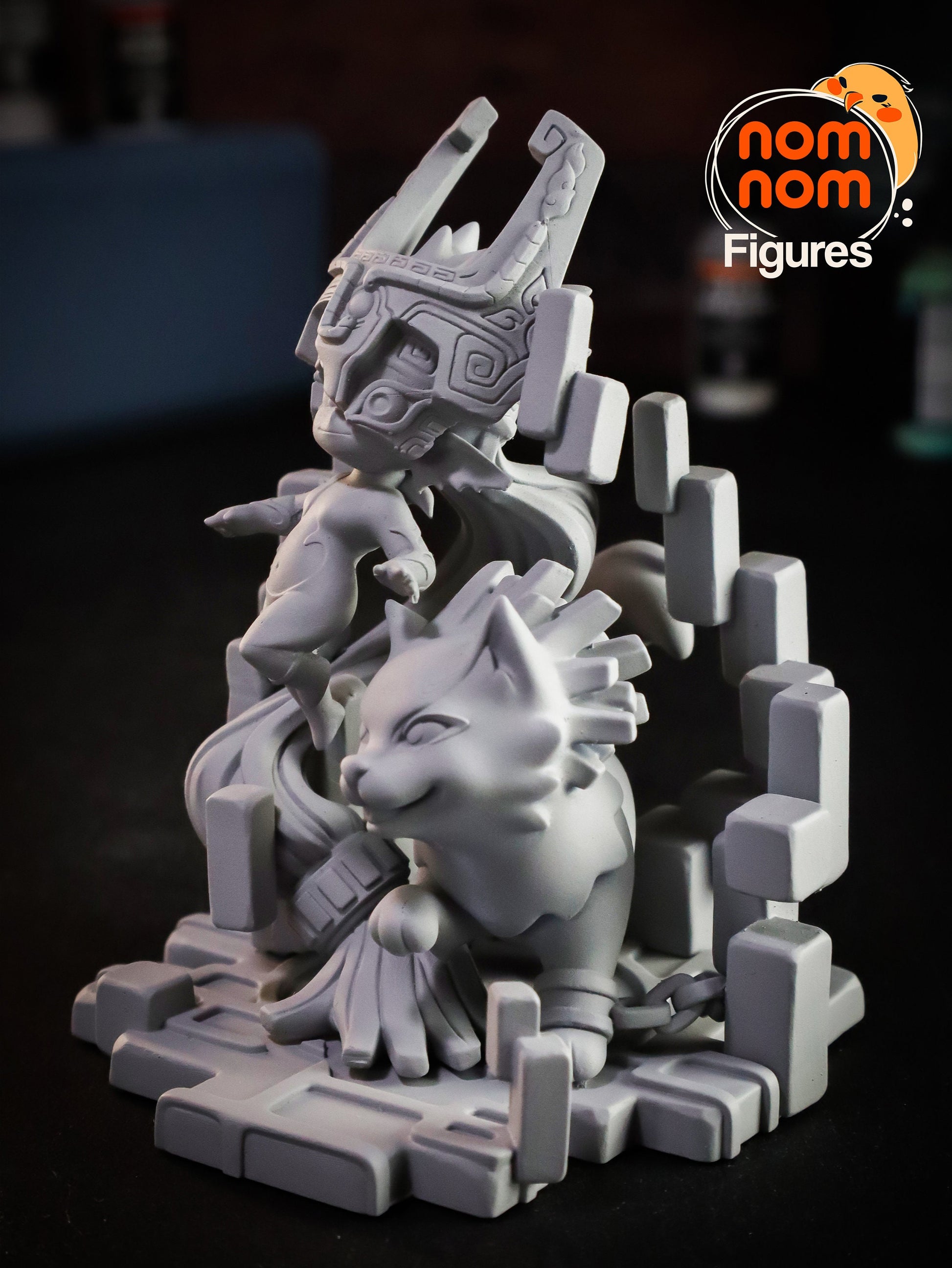 Twilit Princess | Resin Garage Kit Figure Game Fan Art | Nomnom Figures