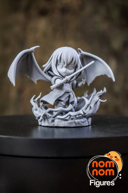 Chibi Reincarnated Demon Slime | Resin Garage Kit Figure Anime Fan Art | Nomnom Figures