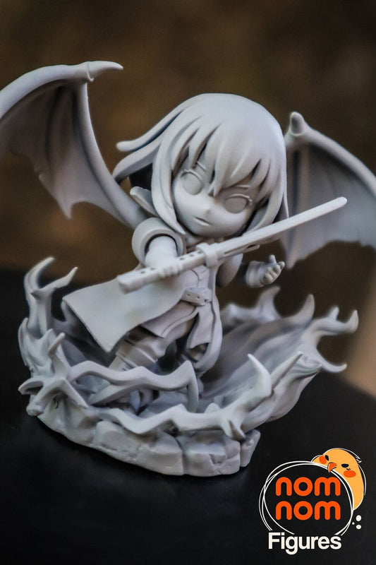 Chibi Reincarnated Demon Slime | Resin Garage Kit Figure Anime Fan Art | Nomnom Figures