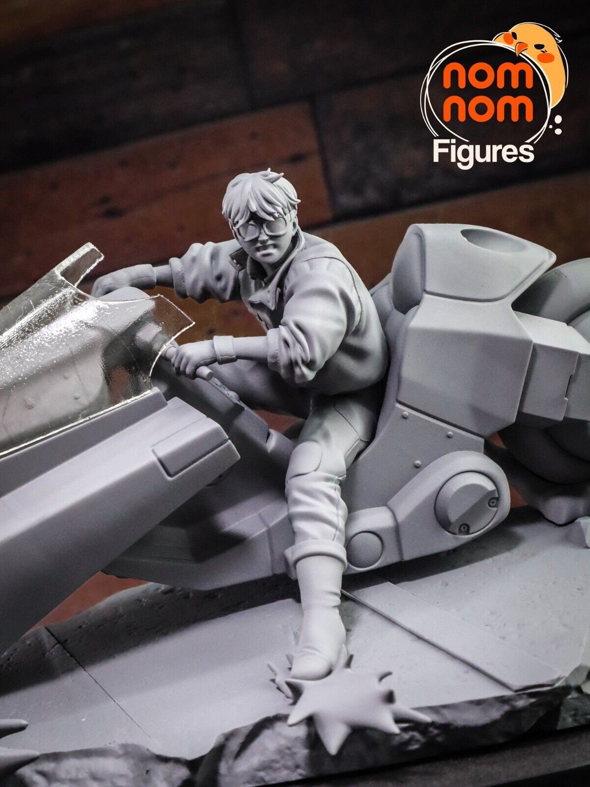 Care-Free Leader | Resin Garage Kit Figure Anime Fan Art | Nomnom Figures