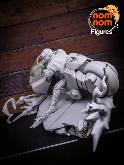 Care-Free Leader | Resin Garage Kit Figure Anime Fan Art | Nomnom Figures