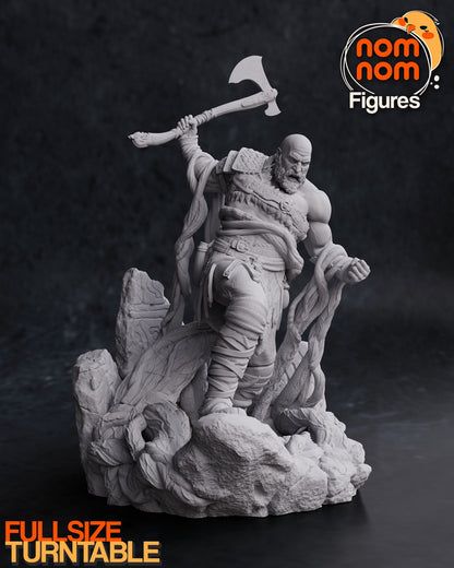 War God | Resin Garage Kit Figure Video Game Fan Art | Nomnom Figures