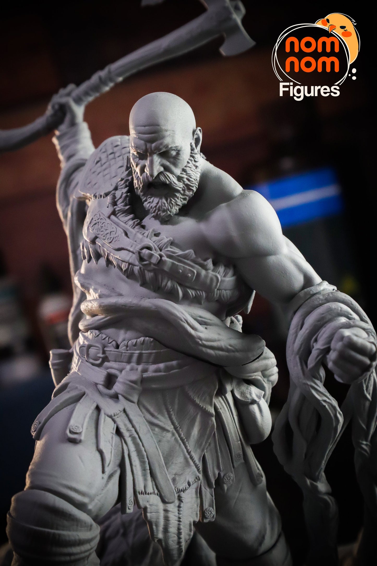 War God | Resin Garage Kit Figure Video Game Fan Art | Nomnom Figures