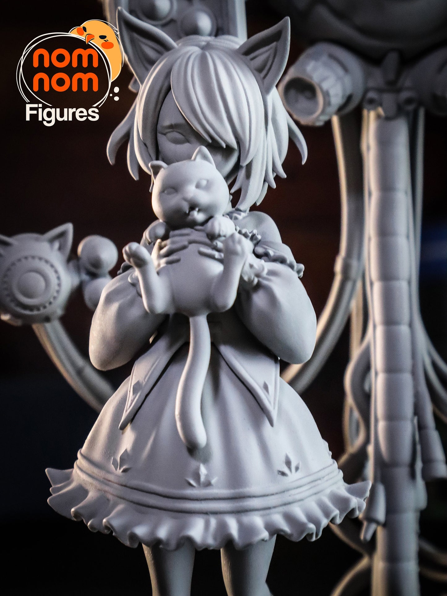 Luna x Tofu | Resin Garage Kit Figure Original Character | Nomnom Figures