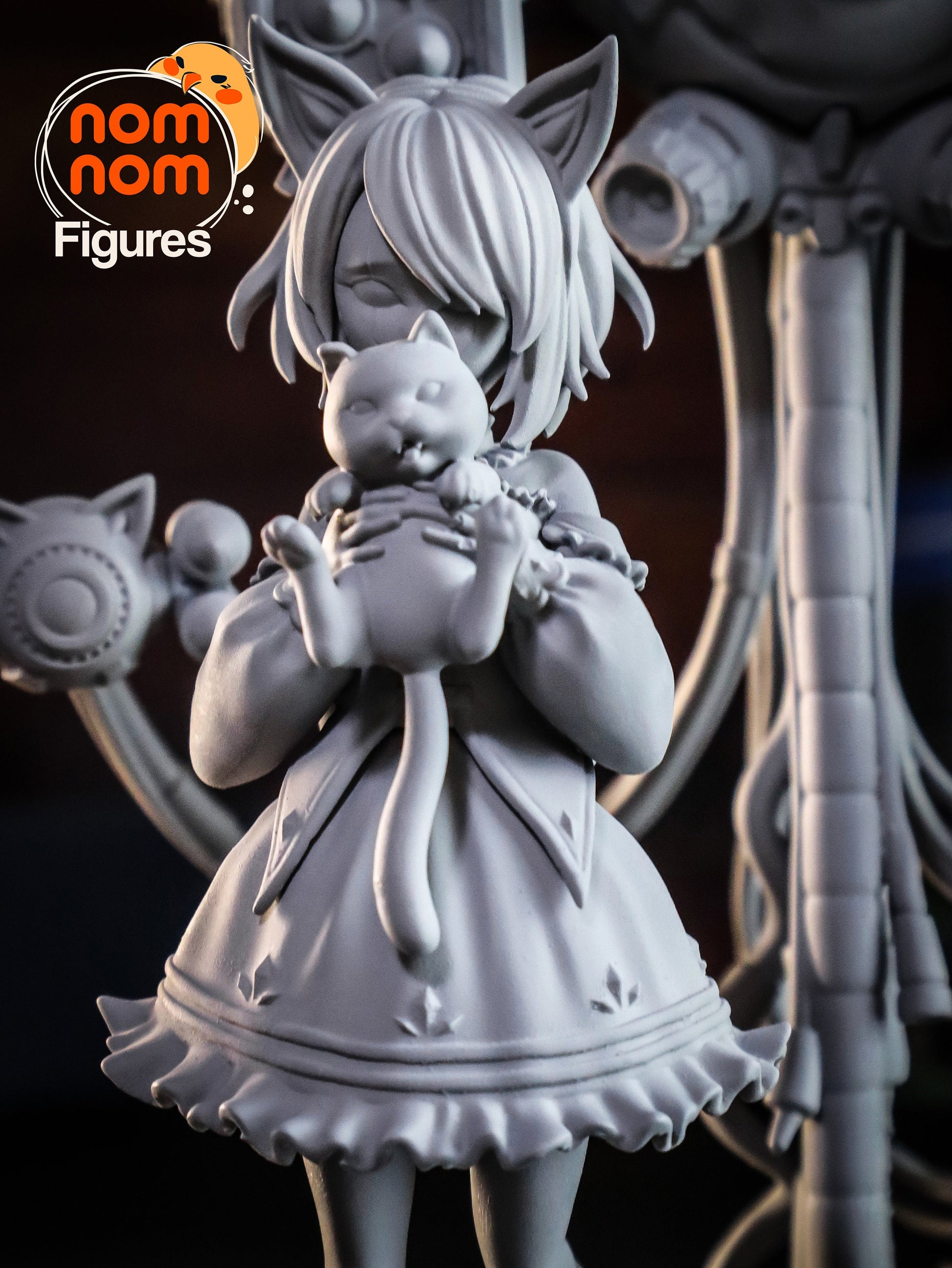Luna x Tofu | Resin Garage Kit Figure Original Character | Nomnom Figures
