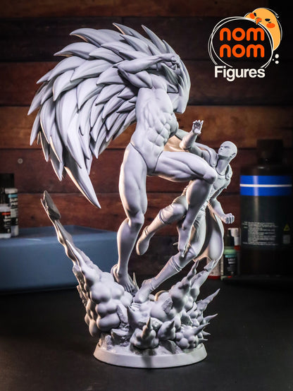One Punch Fight | Resin Garage Kit Figure Anime Manga Fan Art | Nomnom Figures