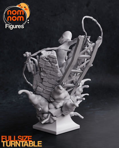 White Spider | Resin Garage Kit Figure Movie Comic Fan Art | Nomnom Figures