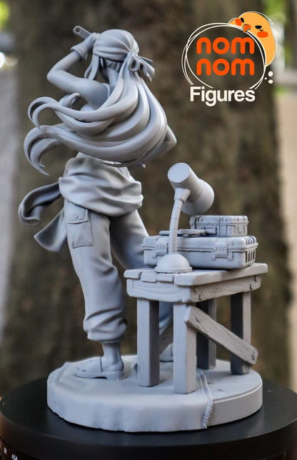 Master Mechanic | Resin Garage Kit Figure Anime Fan Art | Nomnom Figures