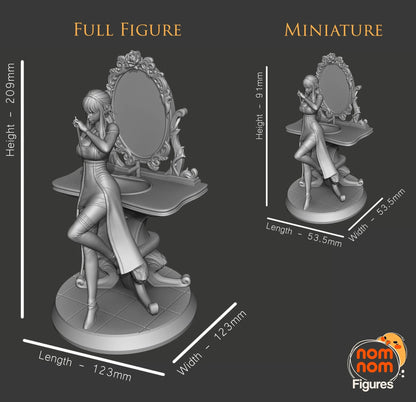 Elegant Assassin | Resin Garage Kit Figure Anime Fan Art | Nomnom Figures
