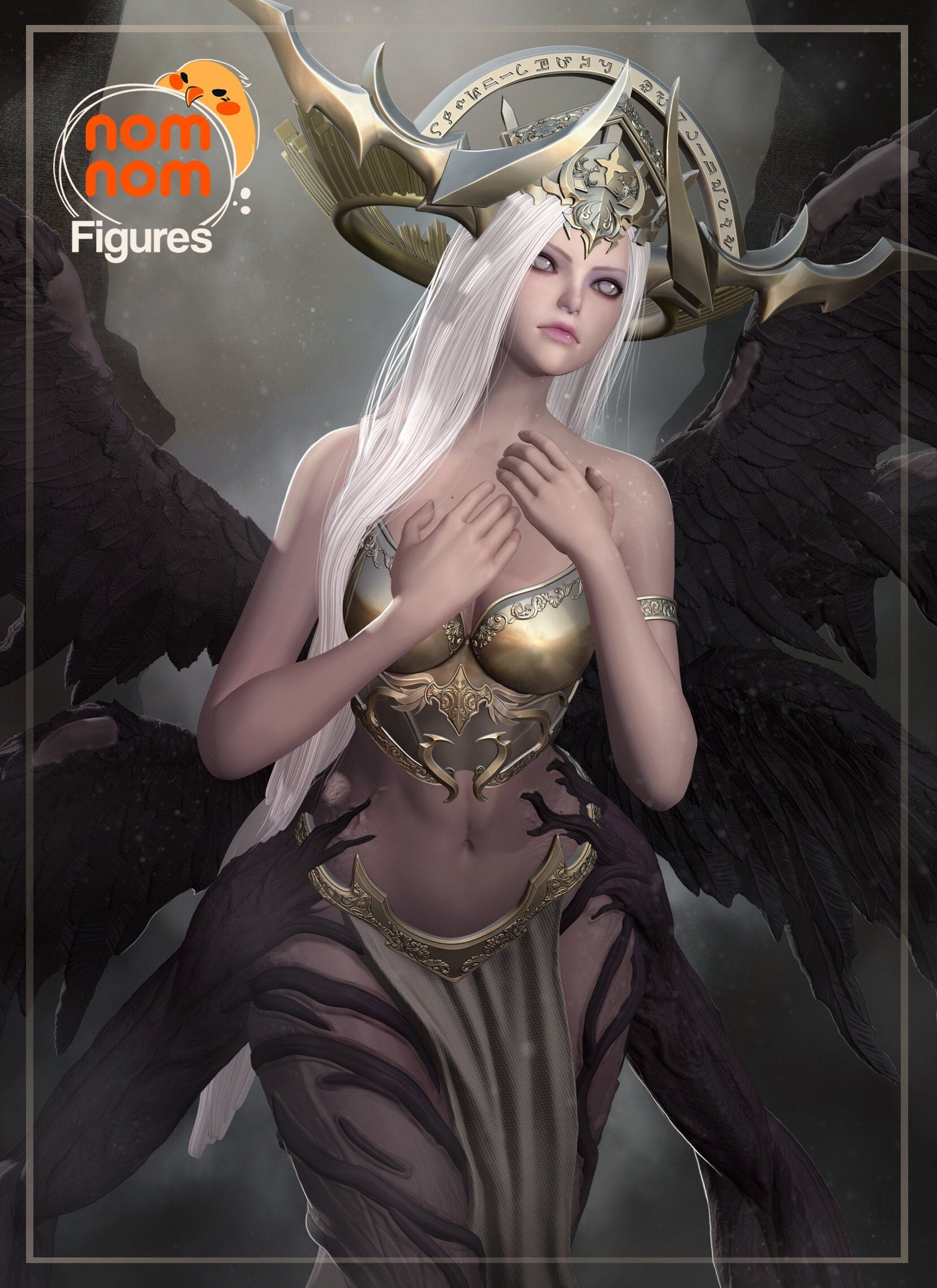 Zhazel | Resin Garage Kit Figure Original Character | Nomnom Figures