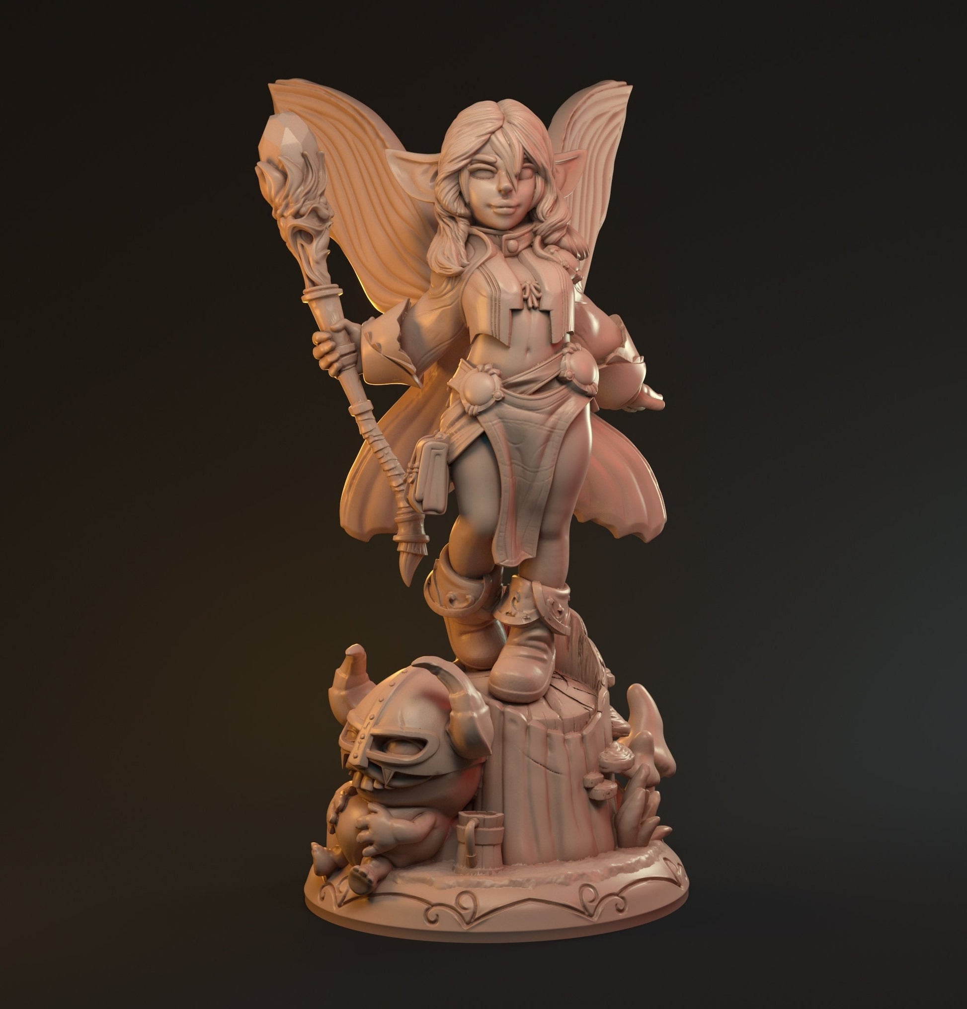 Hala, Mischevious Fairy | D&D TTRPG Miniature | Hardwitch Games
