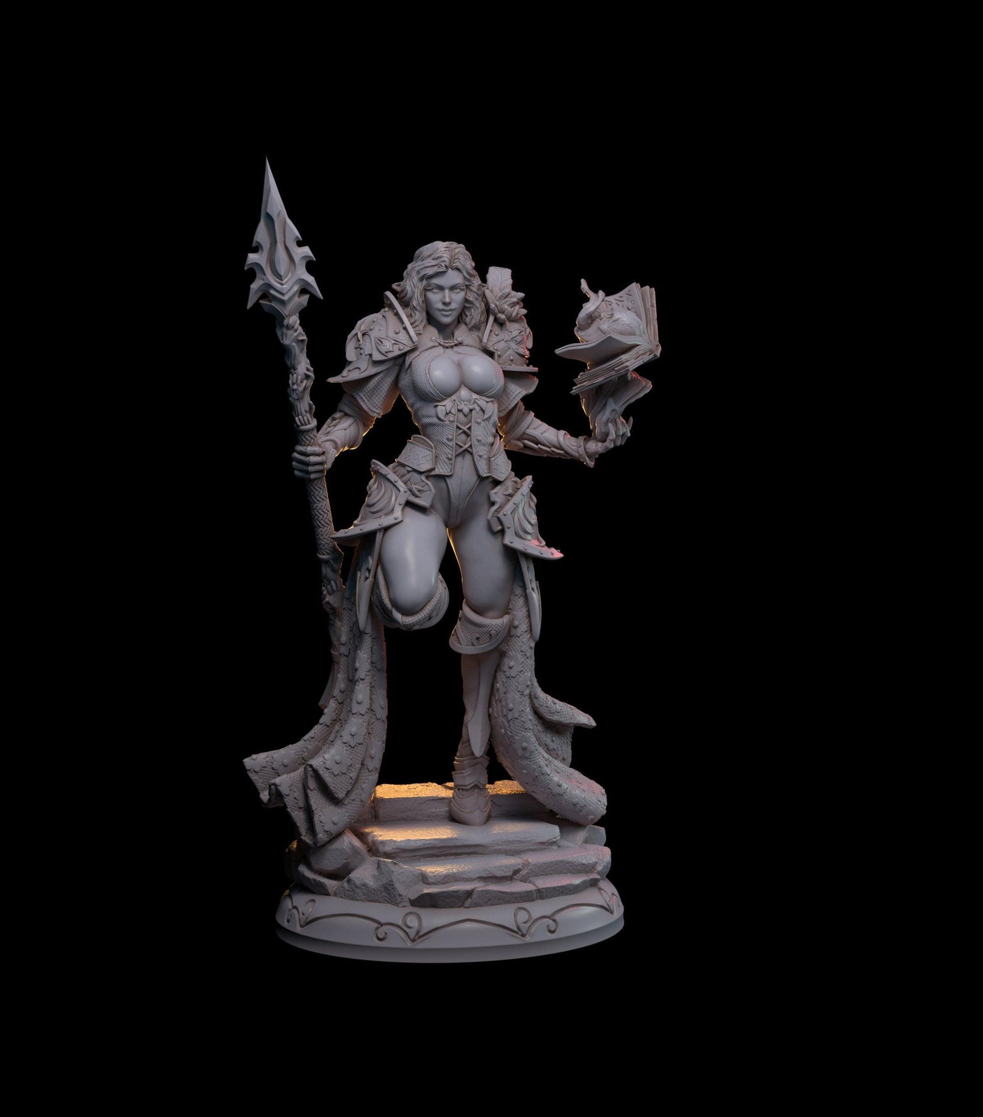 Mortsana, Human Wizard | D&D TTRPG Miniature | Hardwitch Games