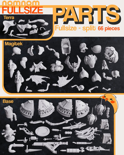 Half-Esper | Resin Garage Kit FigureGame Fan Art | Nomnom Figures