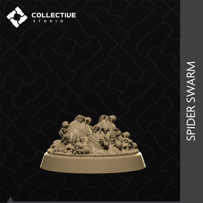 Spider Swarm | Tabletop Gaming Mini or Display Figure | Collective Studio