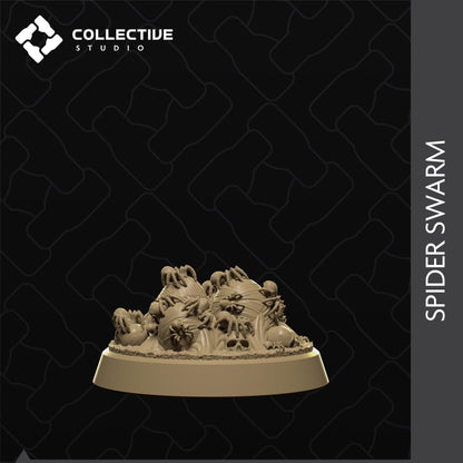 Spider Swarm | Tabletop Gaming Mini or Display Figure | Collective Studio