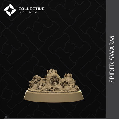 Spider Swarm | Tabletop Gaming Mini or Display Figure | Collective Studio