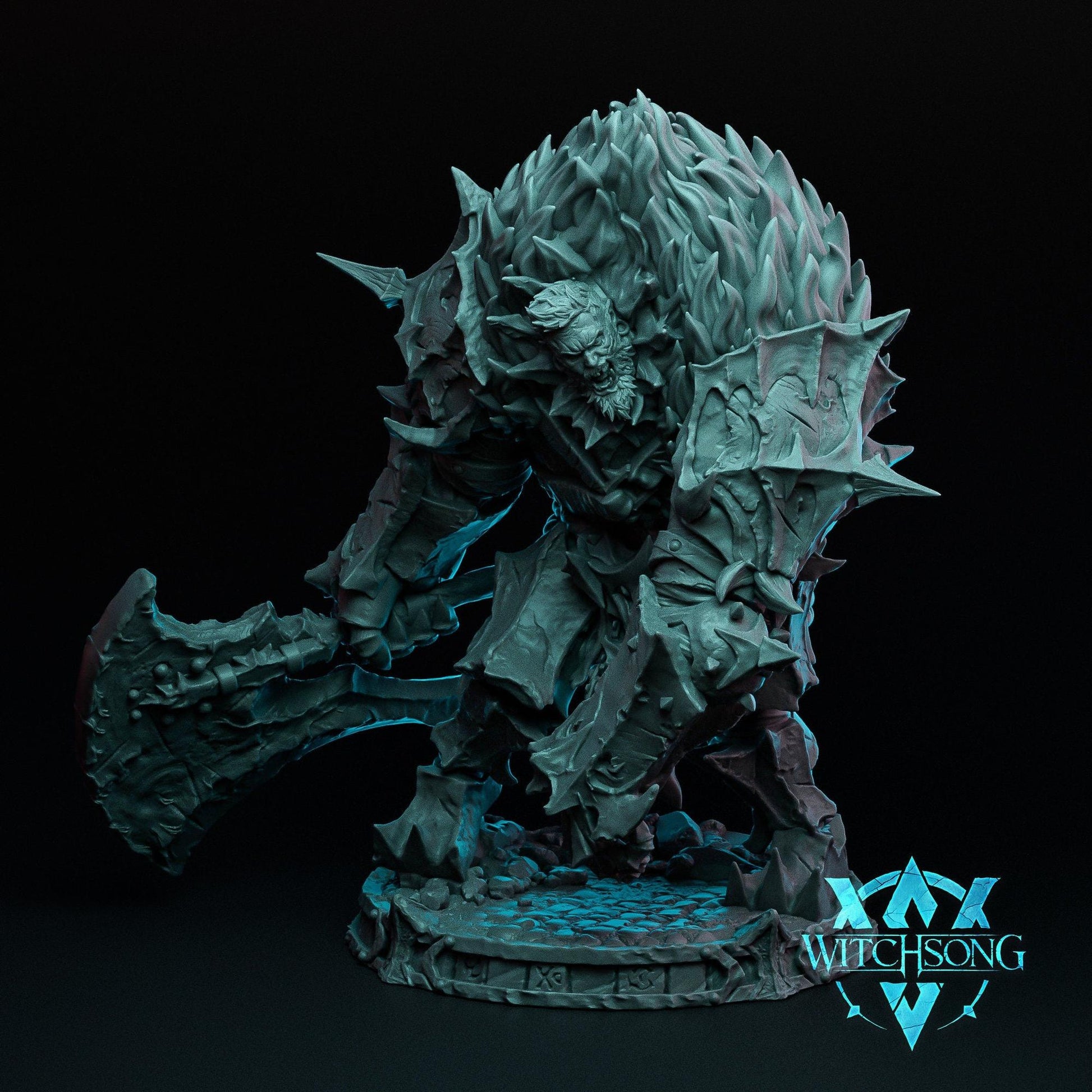 Lukus | Mini or Bust | D&D Monster Miniature Statue | Witchsong Miniatures