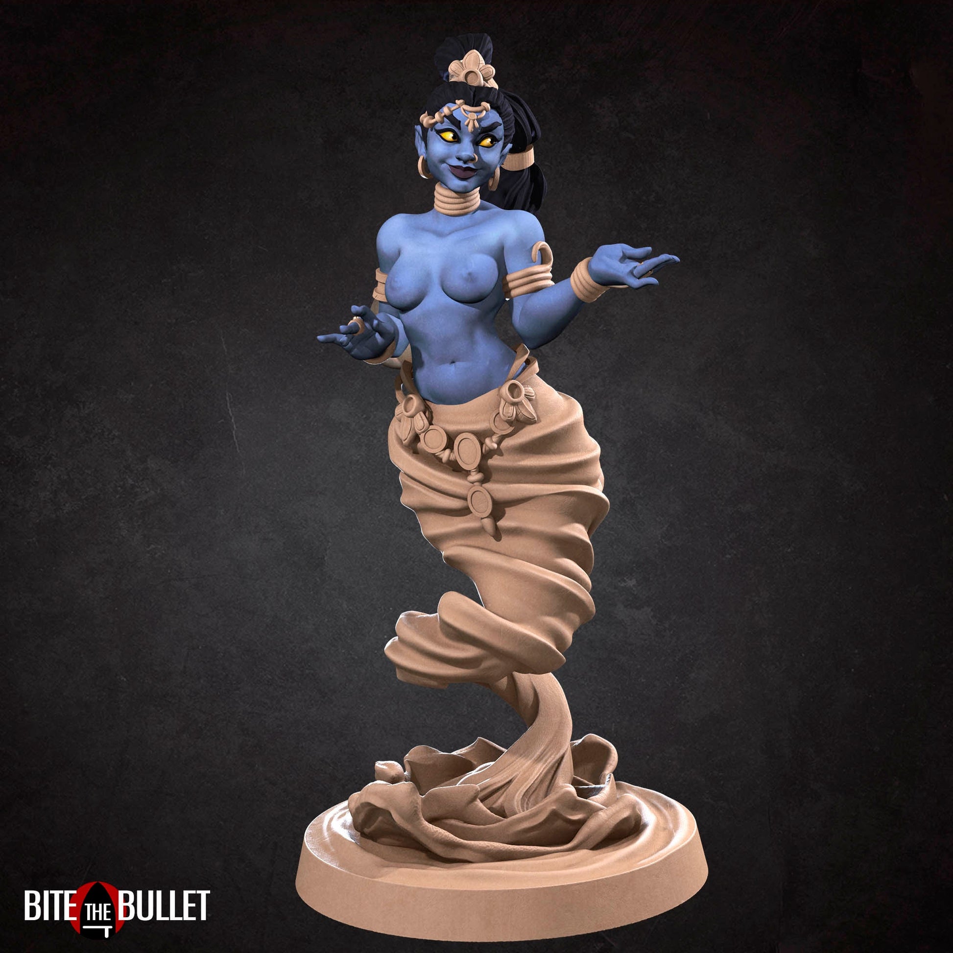 Exxotic Jasmine Genie | Pinup SFW NSFW Model Miniature | Bite the Bullet