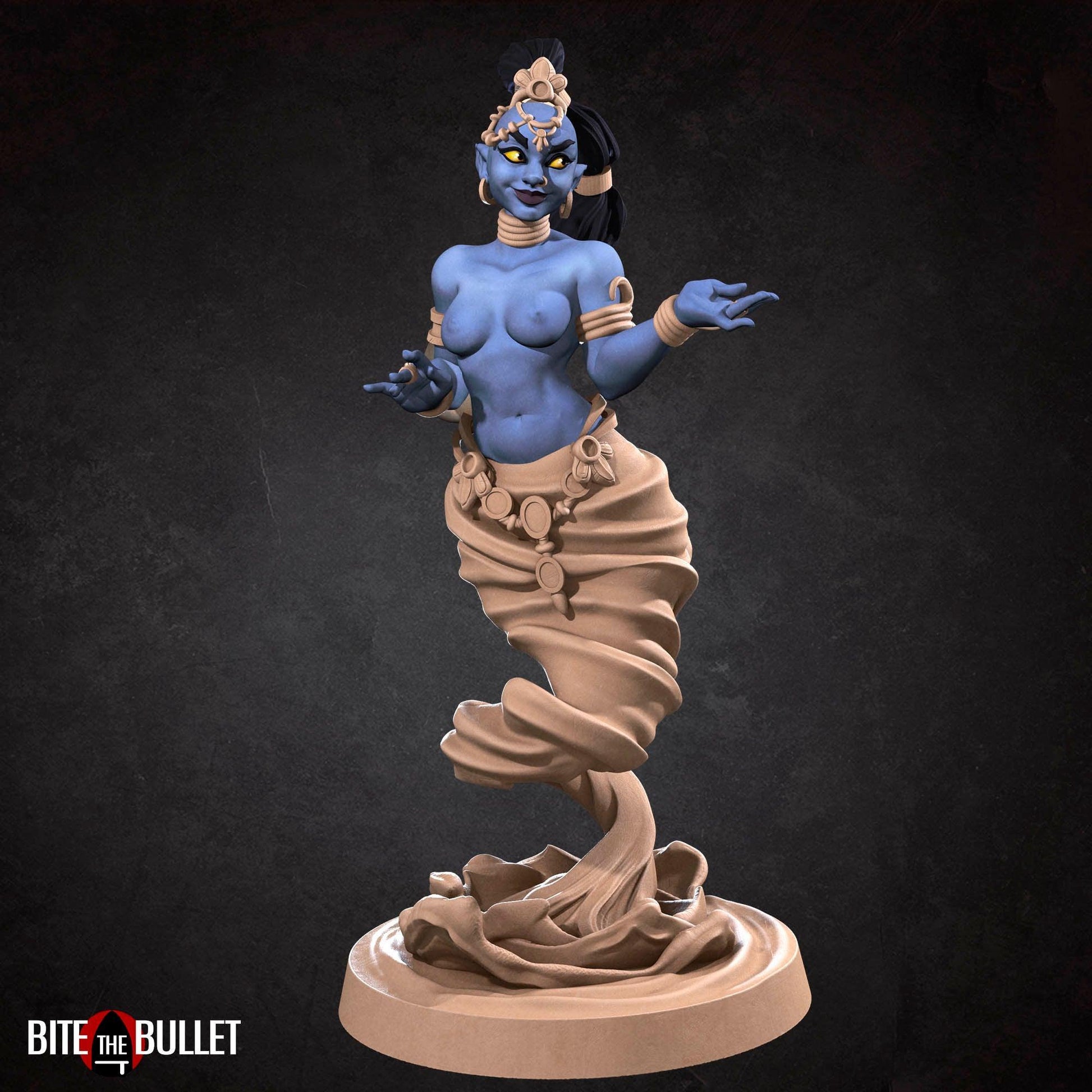 Exxotic Jasmine Genie | Pinup SFW NSFW Model Miniature | Bite the Bullet