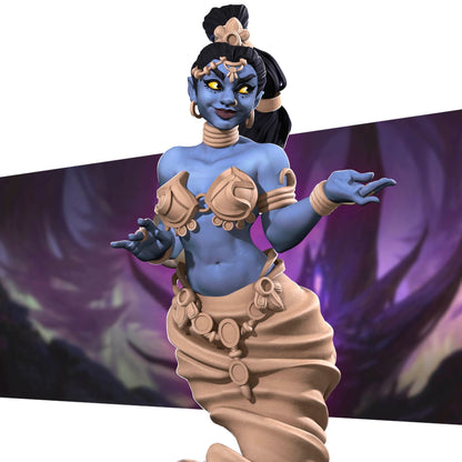Exxotic Jasmine Genie | Pinup SFW NSFW Model Miniature | Bite the Bullet