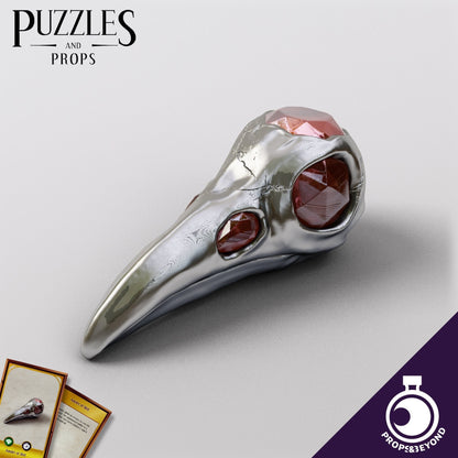 Amulet of Bird | TTRPG LARP Gaming Prop | Puzzles & Props