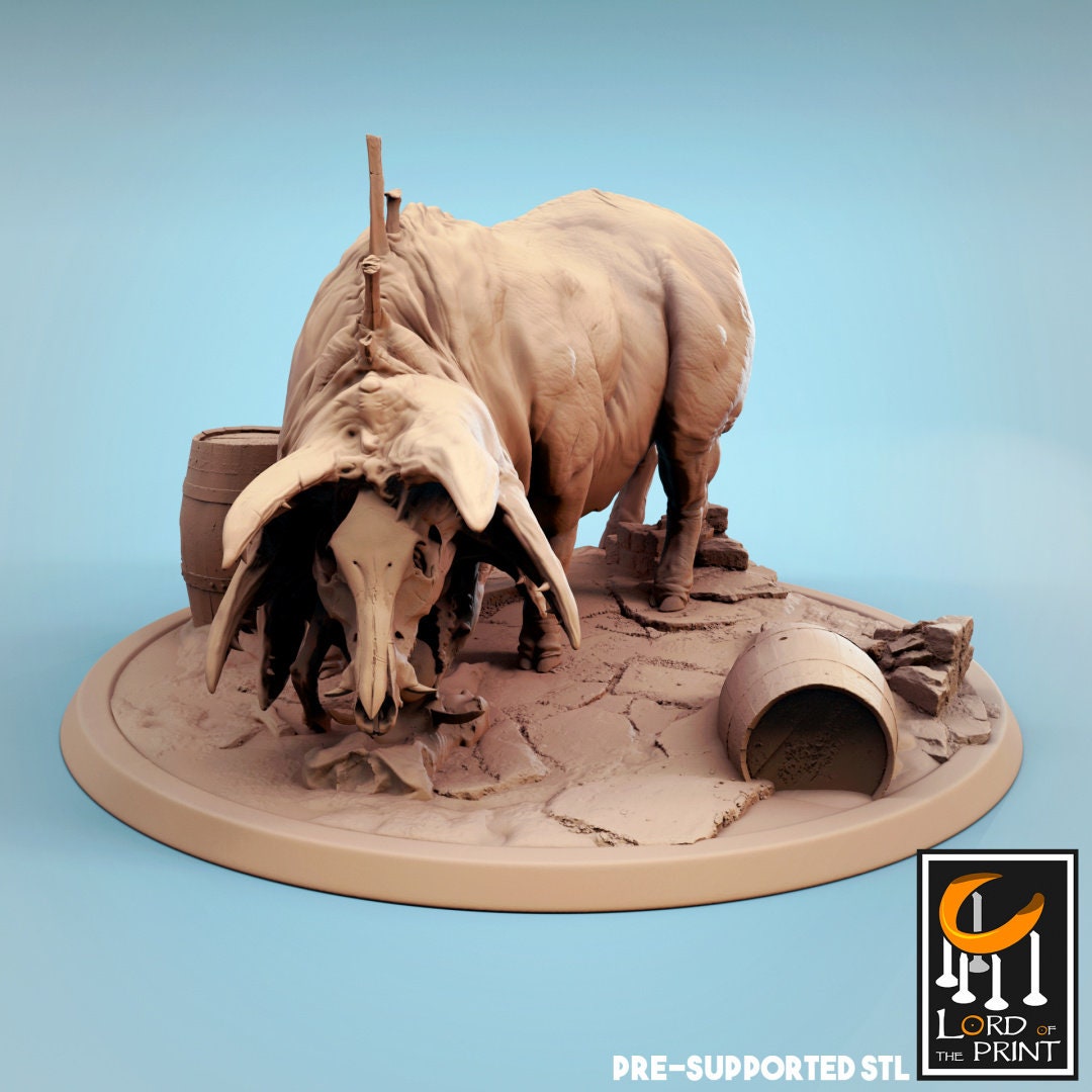 Corrupted Pigs | TABLETOP SCALE | TTRPG Monster Miniature | Rescale Miniatures