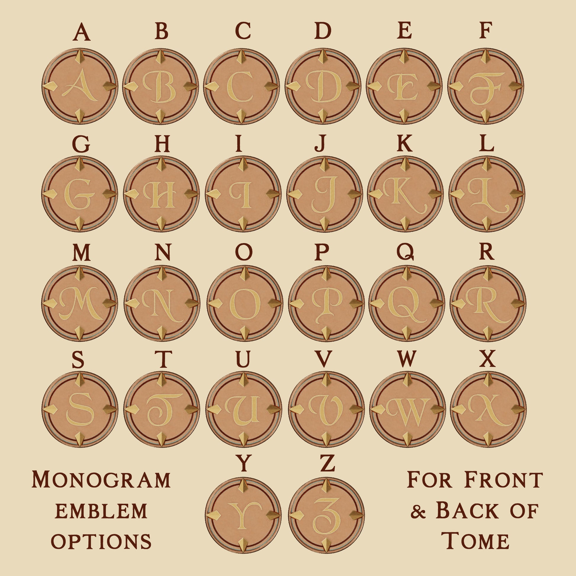 The Librarian's Tome, Planetary Compass | 3D Printed Gaming Storage Accessory | XYKit
