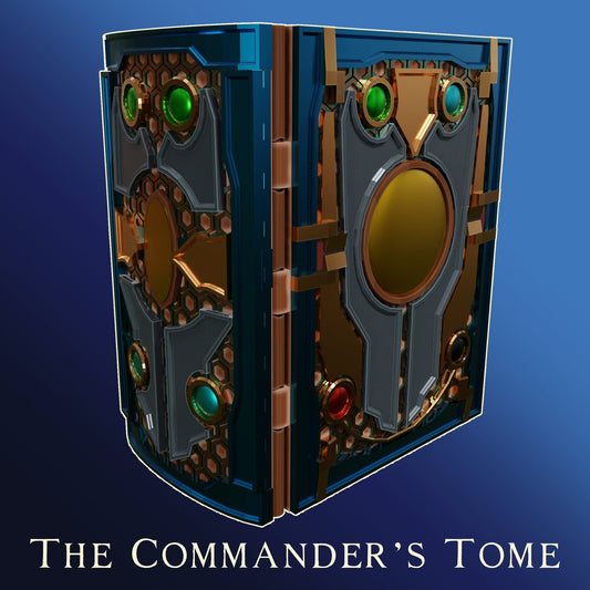 The Commander's Tome | 3D Printed Gaming Storage Accessory | XYKit