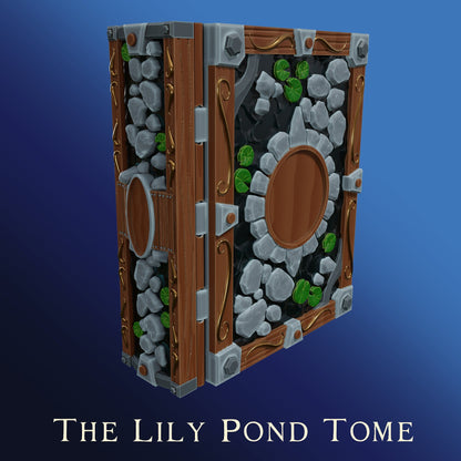 The Librarian's Tome, The Lily Pond | 3D Printed Gaming Storage Accessory | XYKit