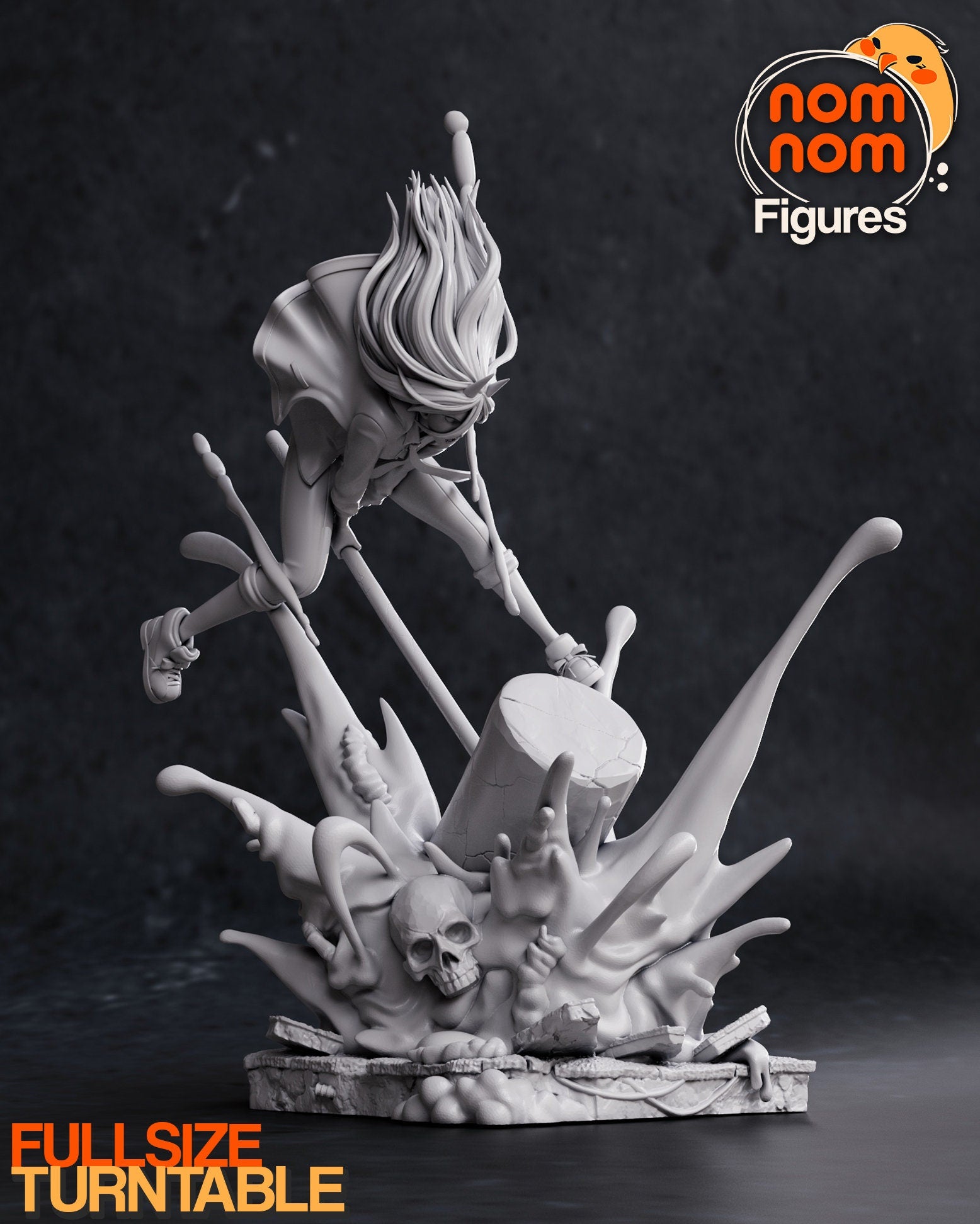Blood Fiend | Resin Garage Kit Figure Anime Manga Fan Art | Nomnom Figures