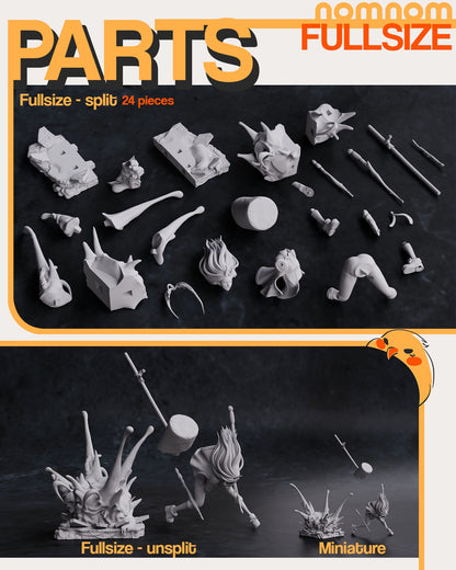 Blood Fiend | Resin Garage Kit Figure Anime Manga Fan Art | Nomnom Figures